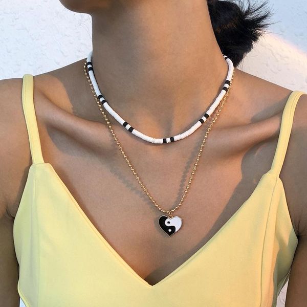 pendant necklaces 2021 bohemian two-layer necklace women's heart-shaped retro jewelry gift wholesale, Silver
pendant necklaces 2021 bohemian two-layer necklace women's heart-shaped retro jewelry gift wholesale, Silver
