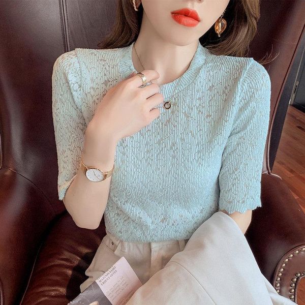 women's blouses & shirts blouse women shirt lace hollow-out short-sleeved t-shirt summer blusas mujer de moda, White
women's blouses & shirts blouse women shirt lace hollow-out short-sleeved t-shirt summer blusas mujer de moda, White