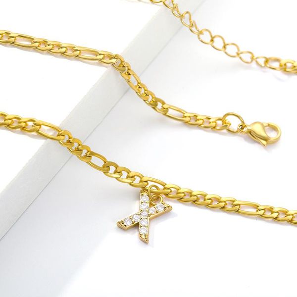 yellow gold plated stainless steel cz cubic a-z letter anklets chains for girls women for wedding party nice gift, Red;blue
yellow gold plated stainless steel cz cubic a-z letter anklets chains for girls women for wedding party nice gift, Red;blue