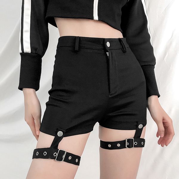 bandage elastic high waist shorts black short pants women casual harajuku mini ladies shorts spandex summer, Black;white
bandage elastic high waist shorts black short pants women casual harajuku mini ladies shorts spandex summer, Black;white