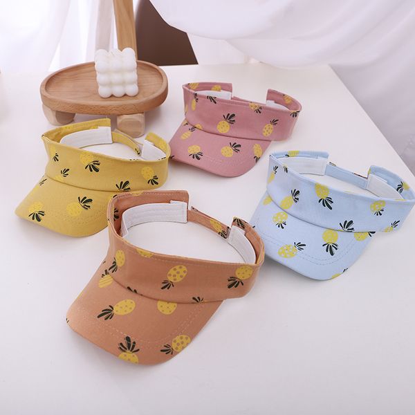 new small pineapple big eaves sunscreen empty printed baseball fashion baby sun hat, Yellow
new small pineapple big eaves sunscreen empty printed baseball fashion baby sun hat, Yellow