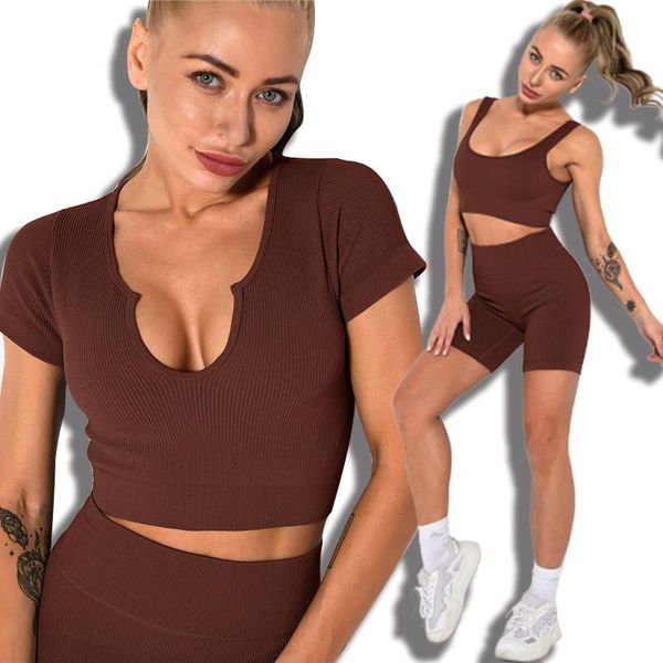 yoga outfit 2 piece seamless women set crop bra short suit gym fitness sports high waist blue ribbed workout outfits
yoga outfit 2 piece seamless women set crop bra short suit gym fitness sports high waist blue ribbed workout outfits