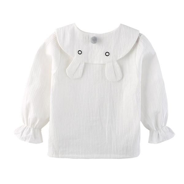 shirts girl's shirt children's cartoon long sleeve, White;black
shirts girl's shirt children's cartoon long sleeve, White;black