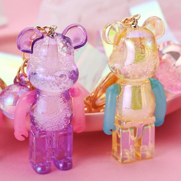 keychains creative colorful bear robot acrylic keychain women men bag pendant keyring kids friends cute key holder decoration, Silver
keychains creative colorful bear robot acrylic keychain women men bag pendant keyring kids friends cute key holder decoration, Silver