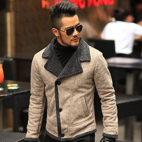 2018 autumn vintage old leather jacket men wool lining men warm fur collar jacket mens faux leather short jacket coat kg-235, Black;brown
2018 autumn vintage old leather jacket men wool lining men warm fur collar jacket mens faux leather short jacket coat kg-235, Black;brown