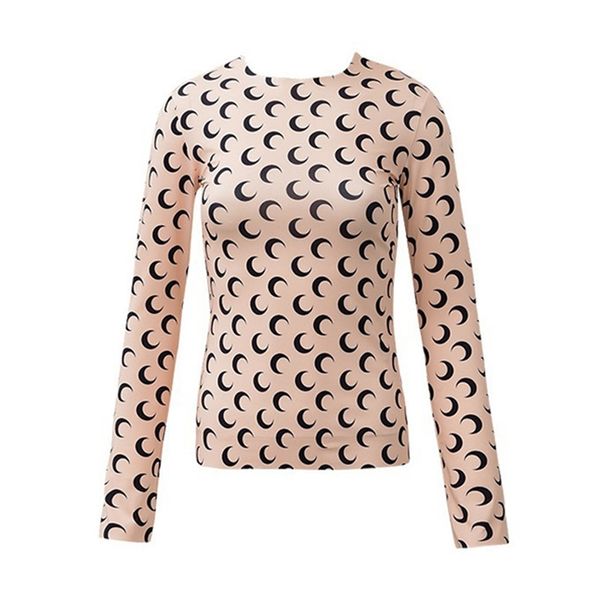 solid color crescent moon print o-neck & turtleneck long/short sleeves shirt summer women chic bodycon outfits s-xl, White
solid color crescent moon print o-neck & turtleneck long/short sleeves shirt summer women chic bodycon outfits s-xl, White