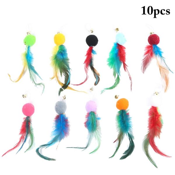cat toys 10pcs replacement feather toy set teaser wand ball for kitten funny playing cats
cat toys 10pcs replacement feather toy set teaser wand ball for kitten funny playing cats