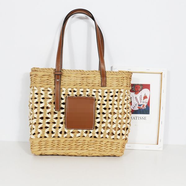 design hand new big hollow leisure one shoulder portable beach holiday lady grass woven bag, Red;black
design hand new big hollow leisure one shoulder portable beach holiday lady grass woven bag, Red;black