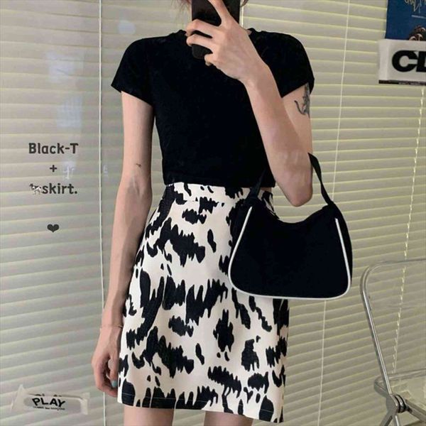 cow hip hop mujer faldas womens skirts harajuku streetwear saias mulher korean style femme jupes gothic midi skirt, Black
cow hip hop mujer faldas womens skirts harajuku streetwear saias mulher korean style femme jupes gothic midi skirt, Black