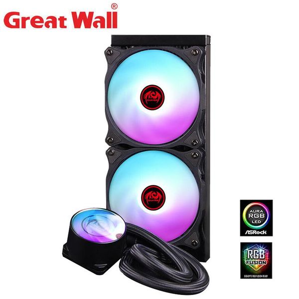 fans & coolings great wall water cooling 240mm pwm fan pc liquid cooler for intel lga 2011 2066 1150 amd am4 sync heat sink rgb
fans & coolings great wall water cooling 240mm pwm fan pc liquid cooler for intel lga 2011 2066 1150 amd am4 sync heat sink rgb