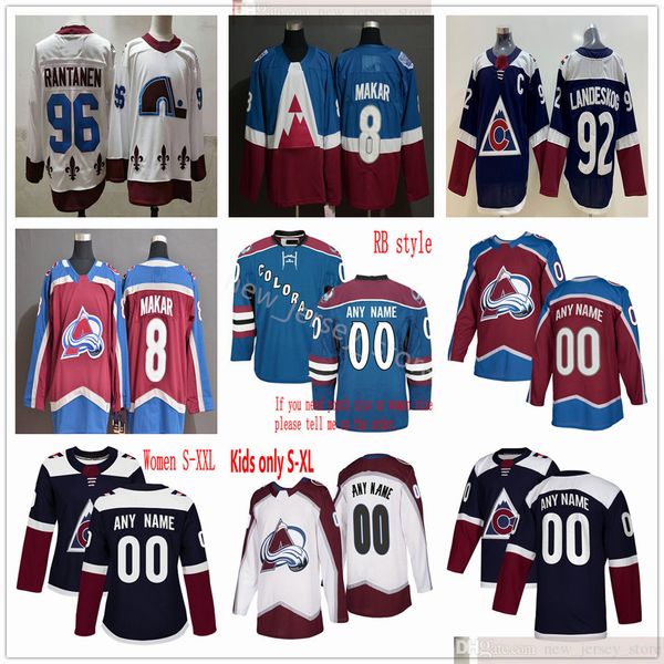 custom 2021 reverse retro men women youth kids hockey colorado avalanche 29 nathan mackinnon 96 mikko rantanen samuel girard tyson jost jers, Black;red
custom 2021 reverse retro men women youth kids hockey colorado avalanche 29 nathan mackinnon 96 mikko rantanen samuel girard tyson jost jers, Black;red