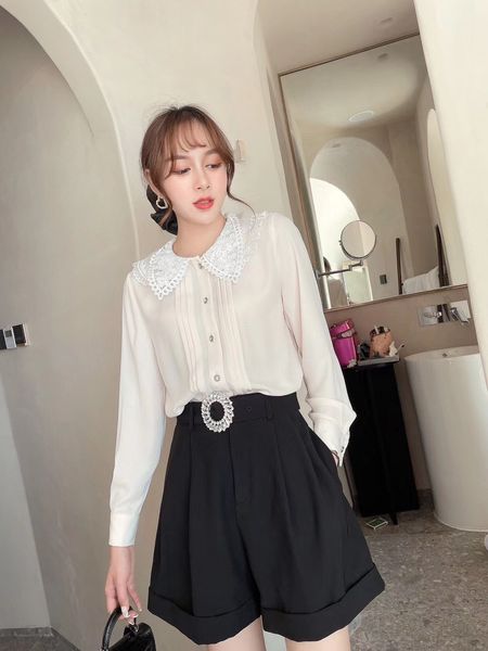 210 2021 runway dress spring summer long sleeve lapel neck fashion womens clothes women's two piece sets dress weilan, White
210 2021 runway dress spring summer long sleeve lapel neck fashion womens clothes women's two piece sets dress weilan, White