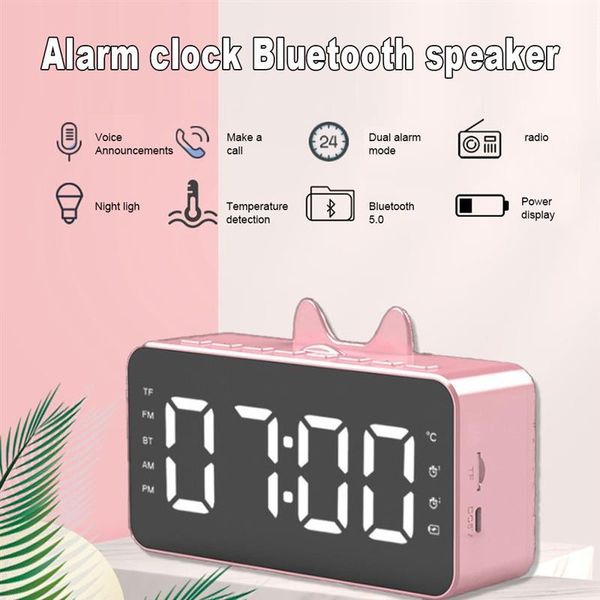 q9 smart wireless bluetooth speaker bedside alarm clock with mic, dimmable display, fm radio, phone stand & temperature monitor
q9 smart wireless bluetooth speaker bedside alarm clock with mic, dimmable display, fm radio, phone stand & temperature monitor