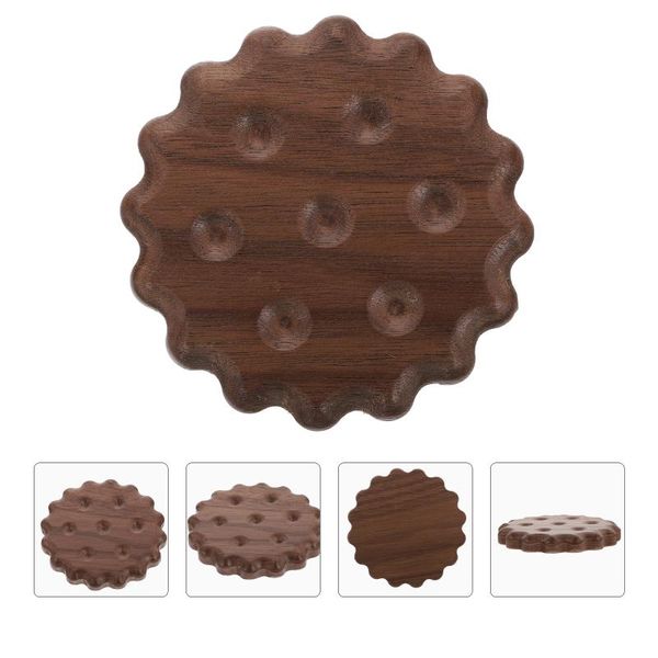 mats & pads 1pc household wooden biscuit shape elegant heat insulated coffee cup mat
mats & pads 1pc household wooden biscuit shape elegant heat insulated coffee cup mat