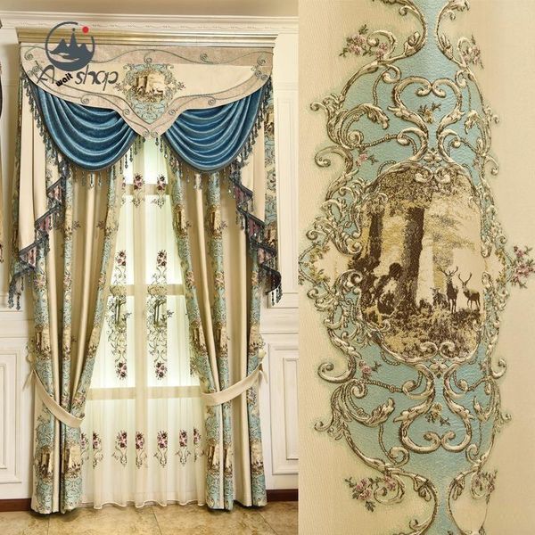 curtain & drapes as european style high-end luxury villa with high shading three-dimensional relief curtains for living dining room bedroom
curtain & drapes as european style high-end luxury villa with high shading three-dimensional relief curtains for living dining room bedroom