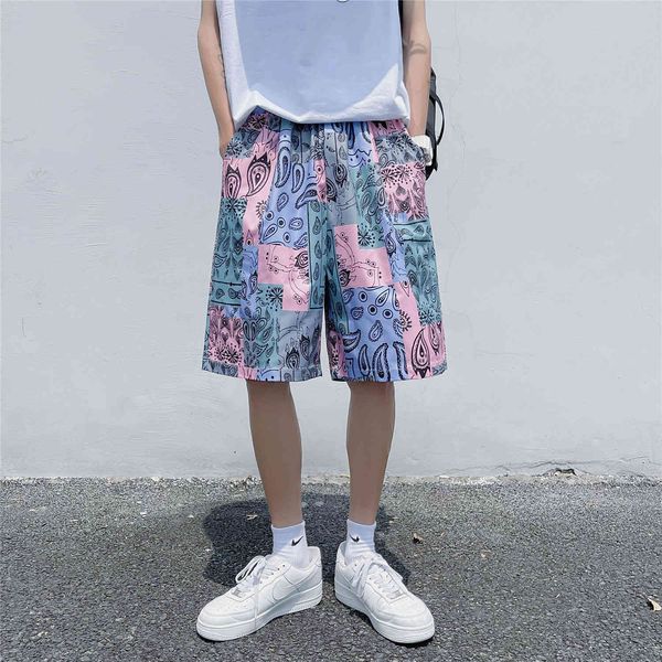 men's shorts summer casual men hip hop streetwear fashion beach women printed knee length pants male m1et, White;black
men's shorts summer casual men hip hop streetwear fashion beach women printed knee length pants male m1et, White;black