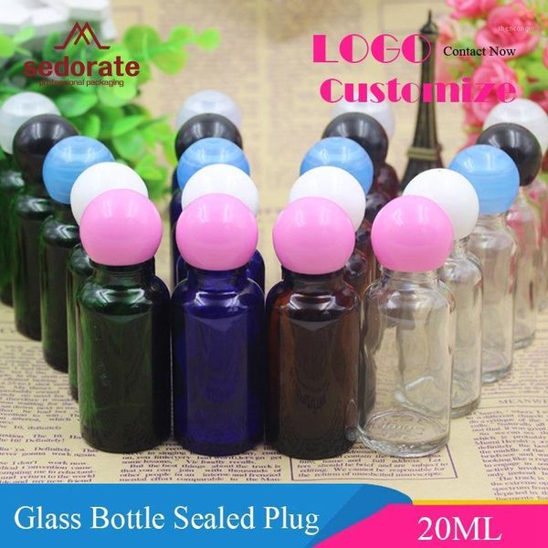 sedorate 20 pcs/lot amber glass bottles 20ml sealed inner plug cute ball cap blue essential oil containers ym047
sedorate 20 pcs/lot amber glass bottles 20ml sealed inner plug cute ball cap blue essential oil containers ym047