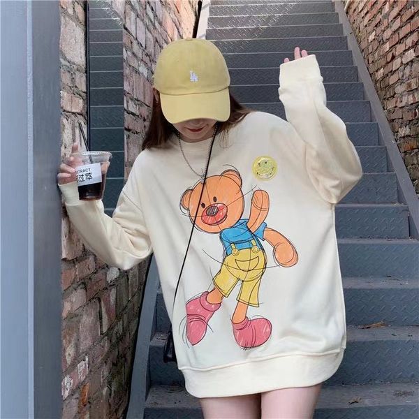 70% off spring autumn new cec sweater women's fashion leisure tide loose printing hoodless medium and long blouse women, Black
70% off spring autumn new cec sweater women's fashion leisure tide loose printing hoodless medium and long blouse women, Black