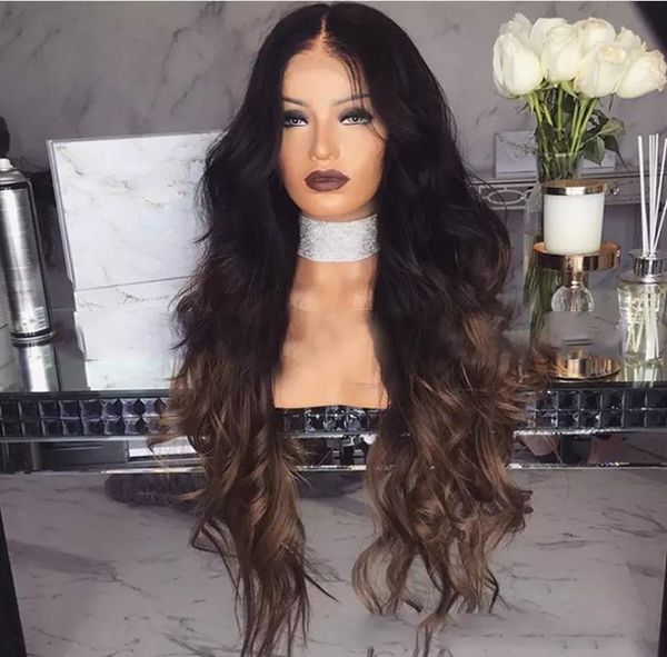 lace wigs peruvian remy ombre wavy full human hair with baby side part 180 density for black women natural hairline, Black;brown
lace wigs peruvian remy ombre wavy full human hair with baby side part 180 density for black women natural hairline, Black;brown