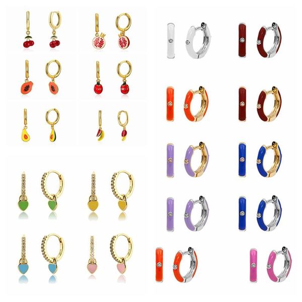 hoop & huggie canner design enamel pendant earrings for women cute fruit charms jewelry making diy cherry strawberry accessories, Golden;silver
hoop & huggie canner design enamel pendant earrings for women cute fruit charms jewelry making diy cherry strawberry accessories, Golden;silver