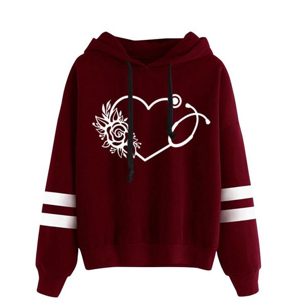 women's hoodies & sweatshirts autumn winter hooded womens long sleeve stripe hoodie sweatshirt jumper pullover blouse sudadera mujer, Black
women's hoodies & sweatshirts autumn winter hooded womens long sleeve stripe hoodie sweatshirt jumper pullover blouse sudadera mujer, Black