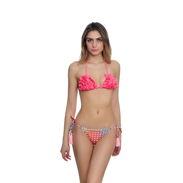 women brazilian bikini summer swimsuit two-piece bandage bikinis set printed tassel bathing suits pink low waist backless swimwear
women brazilian bikini summer swimsuit two-piece bandage bikinis set printed tassel bathing suits pink low waist backless swimwear