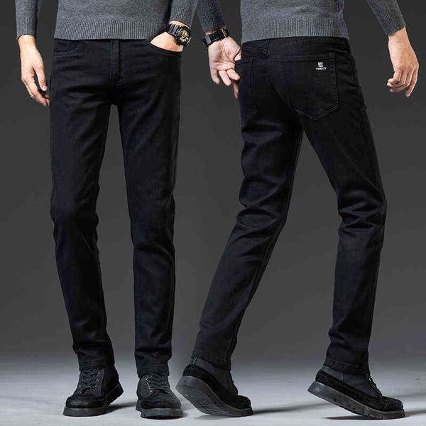 autumn black korean version slim fit small straight elastic versatile long pants winter men's jeans library, Blue
autumn black korean version slim fit small straight elastic versatile long pants winter men's jeans library, Blue