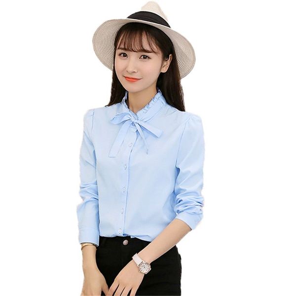 spring autumn women's office ol work unmanned chiffon blusas ladies'shirt ladies' long neck bow tie decoration shirt clothes, White;black
spring autumn women's office ol work unmanned chiffon blusas ladies'shirt ladies' long neck bow tie decoration shirt clothes, White;black
