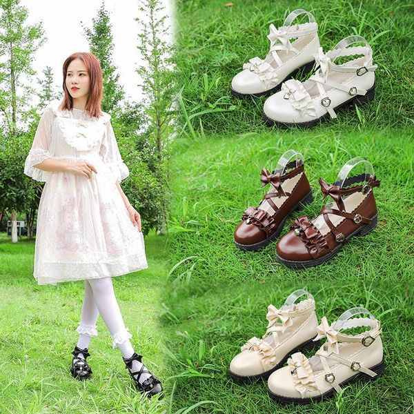 dress shoes 2021 merlot lolita japanese lace round head student loafers jk uniform lo small leather woman, Black
dress shoes 2021 merlot lolita japanese lace round head student loafers jk uniform lo small leather woman, Black