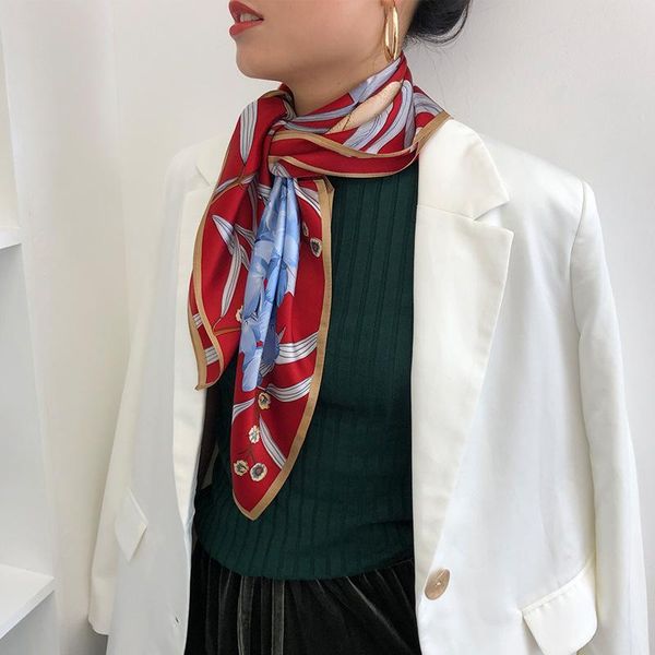 fashion bandana luxury scarves women brand 100% real silk scarf female shawl print hijab 65cm, Blue;gray
fashion bandana luxury scarves women brand 100% real silk scarf female shawl print hijab 65cm, Blue;gray