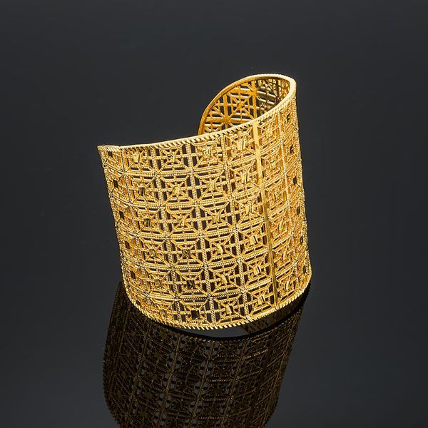 bangle fashion dubai 2021 wide bracelet&bangle for women gold color african india jewelry bridal wedding banquet, Black
bangle fashion dubai 2021 wide bracelet&bangle for women gold color african india jewelry bridal wedding banquet, Black