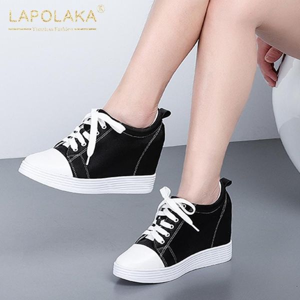 dress shoes lapolaka fashion 2021 genuine cow leather lace up woman pumps female increased internal spring women, Black
dress shoes lapolaka fashion 2021 genuine cow leather lace up woman pumps female increased internal spring women, Black