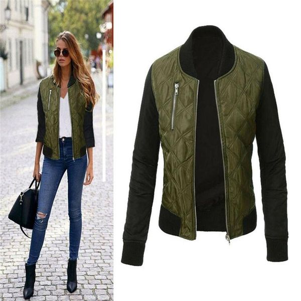 women's jackets autumn winter warm streetwear women retro slim ladies 100% cotton jacket coat zip up biker casual s-3xl roupas feminin, Black;brown
women's jackets autumn winter warm streetwear women retro slim ladies 100% cotton jacket coat zip up biker casual s-3xl roupas feminin, Black;brown