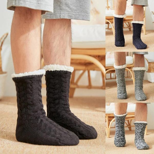sports socks fuzzy solid color warm plush soft padded slipper sock sleep stocking for men boys, Black
sports socks fuzzy solid color warm plush soft padded slipper sock sleep stocking for men boys, Black