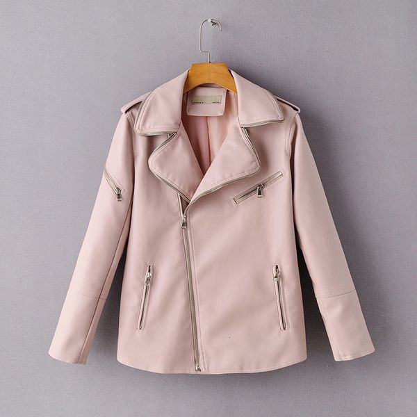 2021 new autumn women loose fit pu faux leather jacket casual female bf zipper motorcycyle biker black streetwear coat 7nan
2021 new autumn women loose fit pu faux leather jacket casual female bf zipper motorcycyle biker black streetwear coat 7nan