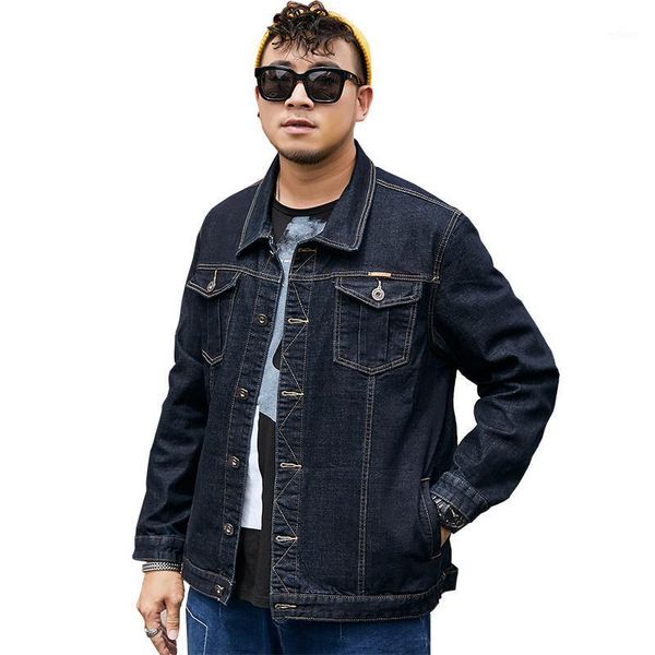 men's jackets plus size 4xl 5xl 6xl 7xl 8xl denim jacket autumn winter coat classic design lapel fashion casual brand clothes, Black;brown
men's jackets plus size 4xl 5xl 6xl 7xl 8xl denim jacket autumn winter coat classic design lapel fashion casual brand clothes, Black;brown