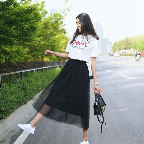skirts spring long college girl leisure summer sweet 2021 mesh skirt half knee, Black
skirts spring long college girl leisure summer sweet 2021 mesh skirt half knee, Black