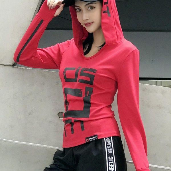 hooded training running t-shirt loose fitness clothing gym female breathable quick-dry long sleeved yoga shirt women tees
hooded training running t-shirt loose fitness clothing gym female breathable quick-dry long sleeved yoga shirt women tees