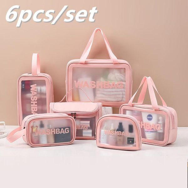 storage bags 6pcs 3pcs/set wash bag women travel toiletry organizer waterproof pvc cosmetic portable transparent makeup
storage bags 6pcs 3pcs/set wash bag women travel toiletry organizer waterproof pvc cosmetic portable transparent makeup