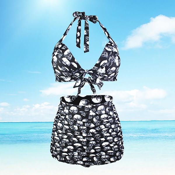 women's swimwear 2021 two-piece swimsuit high wasit string bikini nylon ladies plus size bathing suit for beach summer holidays, White;black
women's swimwear 2021 two-piece swimsuit high wasit string bikini nylon ladies plus size bathing suit for beach summer holidays, White;black