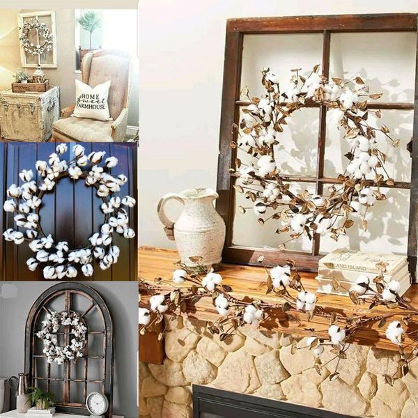 decorative flowers & wreaths simulation dry cotton wreath for wedding festival party or home decoration htq99
decorative flowers & wreaths simulation dry cotton wreath for wedding festival party or home decoration htq99