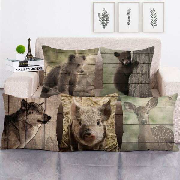 45cm*45cm wooden animals design linen/cotton throw pillow covers couch cushion cover home decor pillow
45cm*45cm wooden animals design linen/cotton throw pillow covers couch cushion cover home decor pillow
