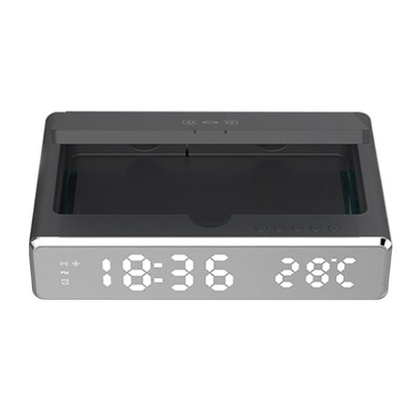 other clocks & accessories alarm clock speaker for smart phone disinfect with wireless charger makeup tools glasses masks keys
other clocks & accessories alarm clock speaker for smart phone disinfect with wireless charger makeup tools glasses masks keys