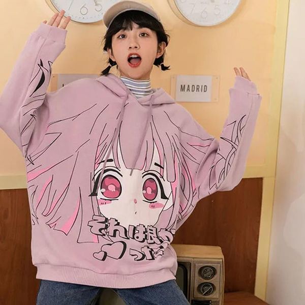 women's hoodies & sweatshirts street wear o-neck women hoodie accessory brandy bratz golf harajuku anime cute gothic goth print short s, Black
women's hoodies & sweatshirts street wear o-neck women hoodie accessory brandy bratz golf harajuku anime cute gothic goth print short s, Black