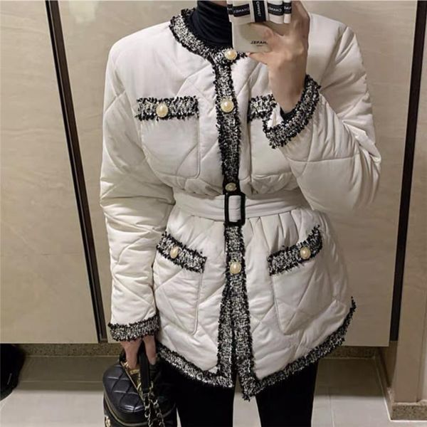 women's jackets korean fashion patchwork color woman jacket for winter long sleeve warm coat with belt slim outerwear you1537, Black;brown
women's jackets korean fashion patchwork color woman jacket for winter long sleeve warm coat with belt slim outerwear you1537, Black;brown