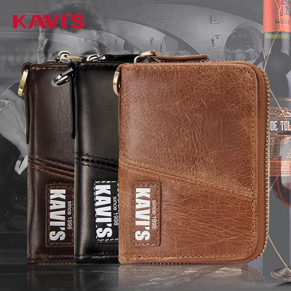 wallet kavis men's leather short zipper high capacity anti theft rfid crazy horse skin, Red;black
wallet kavis men's leather short zipper high capacity anti theft rfid crazy horse skin, Red;black