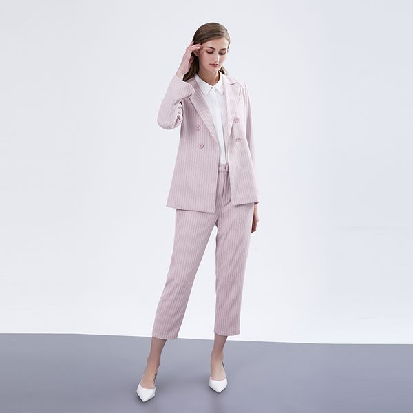women summer autumn striped pink blazer thin jacket turn down collar female blazer casual office ladies suit outwears, Black;brown
women summer autumn striped pink blazer thin jacket turn down collar female blazer casual office ladies suit outwears, Black;brown