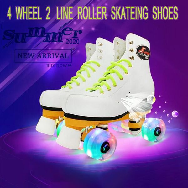 double row skates men and women flash 4 roller 2 line skating shoe fancy roller skating rink pulley
double row skates men and women flash 4 roller 2 line skating shoe fancy roller skating rink pulley