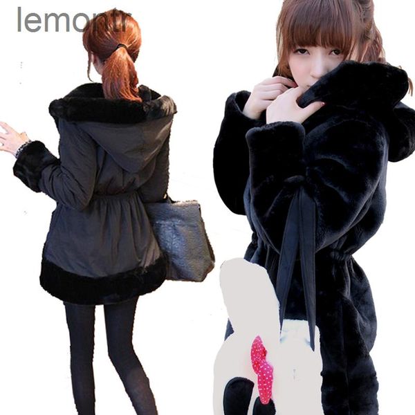 women's fur & faux fashion tight jacket, clothing on both sides, synthetic mink coat, winter leather b52021, Black
women's fur & faux fashion tight jacket, clothing on both sides, synthetic mink coat, winter leather b52021, Black