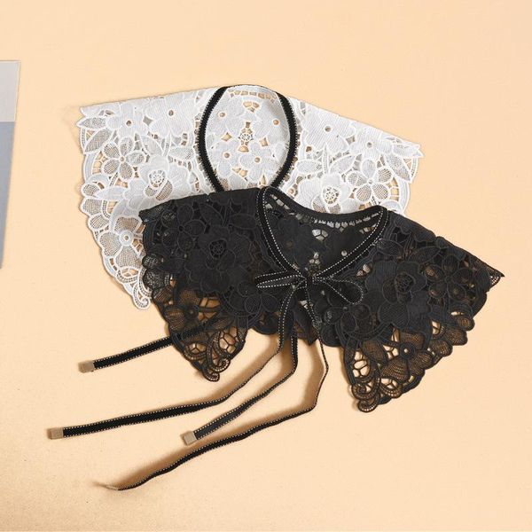 bow ties korean style lace fake collar for women shirt false collars neckwear tie shawl wrap dress detachable accessories, Black;gray
bow ties korean style lace fake collar for women shirt false collars neckwear tie shawl wrap dress detachable accessories, Black;gray